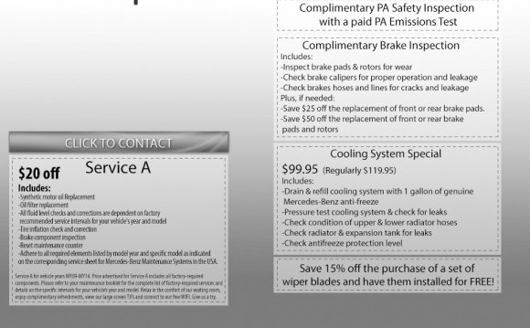 PA Safety Inspection: Coupon