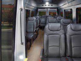 mercedes minibus interior