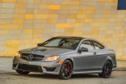 The 2014 Mercedes-Benz C63 AMG Edition 507 is one of the final Mercedes vehicles to feature the ground-thumping 6.2-liter V-8 AMG engine.