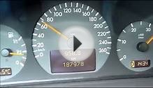 2003 Mercedes-Benz S210 E320 CDI 0-130 km/h