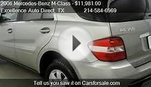 2006 Mercedes-Benz M-Class ML350 AWD 4MATIC 4dr SUV for sale