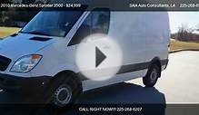 2010 Mercedes-Benz Sprinter 2500 Aux Roof Heat A/C, V6