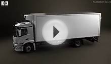 Mercedes-Benz Antos Box Truck 2012 by 3D model store