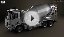 Mercedes-Benz Arocs Mixer Truck 2013 by 3D model store