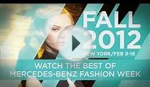 Watch Mercedes-Benz Fashion Week Live on YouTube!